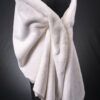 Cream Heated Fur Wrap - Image 2